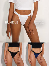 Breeth Cotton Tanga 3-Pack — Mix 2