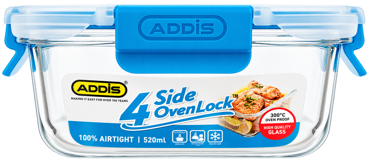 Addis 4 Side OvenLock 520ml Square